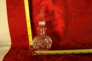 Waterford Lismore Cut Crystal Perfume Bottle With Dabber,  Valentines Day Special