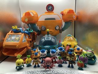 The Octonauts Octopod Gup U Gup G Mobile Speeders Gup A & More