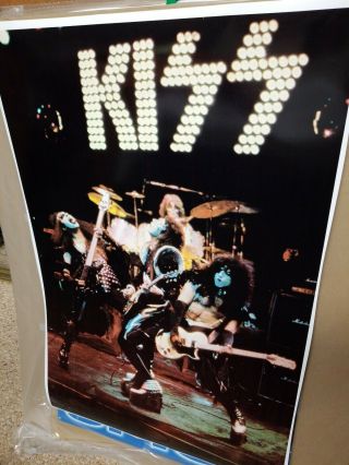 Kiss Alive 1 Cover Poster Print 24x36 Non Casablanca Gene Simmons Paul Stanley