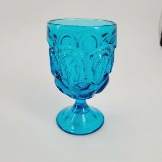 Moon And Stars Blue 5 3/4 " Goblet