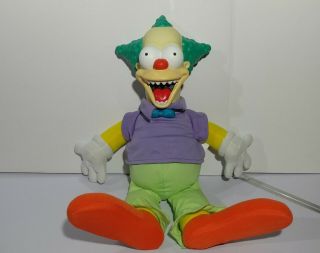 2001 The Simpsons Tree House Of Horror Krusty The Clown Talking Doll