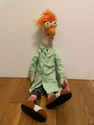 Sababa Toys The Muppets Beaker Scientist Plush Doll Toy 18”jim Henson With Tags
