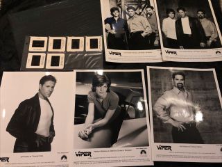 Viper - Tv Show Press Kit W/ Photos And Slides - Jeff Kaake - Heather Medway -