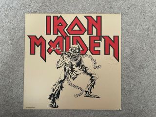 Iron Maiden - Piece Of Mind Promo Flat - Rare & Vintage