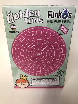 The Golden Girls cereal with Betty White “Rose” Pocket POP Funko 2018 2