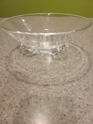 Steuben Art Glass Footed Bowl