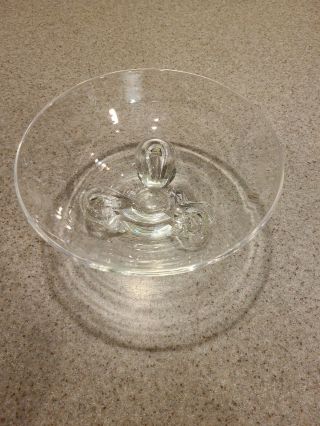 Steuben Art Glass Footed Bowl 2