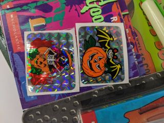 Goosebumps Official Fan Club Pack Paint Wallet Pen Stickers 3