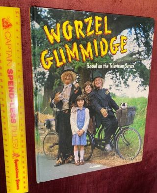 Vintage Worzel Gummidge Tv Series Photo Story Book Hb Uk John Pertwee Exc