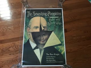 Smashing Pumpkins Bullet With Butterfly Wings Single Poster From Mellon Collie