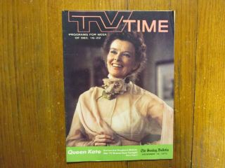 Dec 16,  1973 Philadelphia Bulletin Tv Maga (katharine Hepburn/the Glass Menagerie