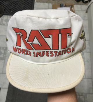 Vintage Ratt: World Infestation Hat (1984)