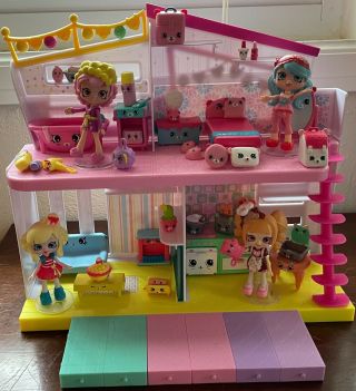 Shopkins Happy Places Happy Home With Exclusive Popette Puppy Parlor Petkins