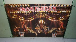 Iron Maiden 1982 Vintage Poster Only One