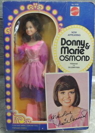 Marie Osmond Doll Action Figure 1976 Mattel 9768,  Vintage