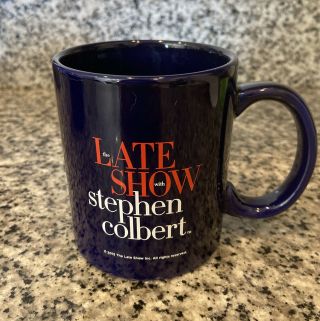 The Late Show With Stephen Colbert Official Mug 2015