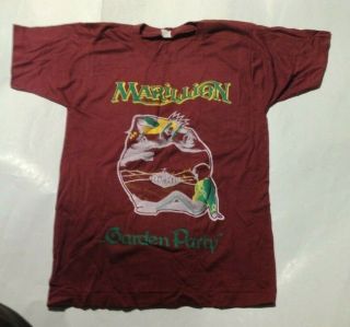 Marillion Gary Moore Vintage 1980s T Shirt Unworn Fruit Of Loom Single Stitch M