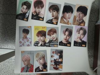Bts Bangtan Boys Bbq Chicken Official Photo Card Limited 13ea Set Without Jk Few