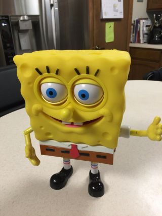 Spongebob Square Pants Talking Toy 9.  5 " Rare Stephen Hillenerg Signed - “reduced