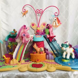 My Little Pony Butterfly Island Playset With 5 Ponies And Accessories - Mlp G3