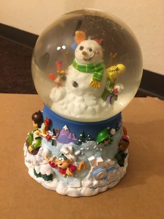Cartoon Network Snow Globe Christmas Special Snowman Ed Edd N Eddy Vintage Rare