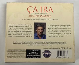 Roger Waters “Ca Ira” 2xCD,  DVD AUTOGRAPHED Pink Floyd The Wall 2