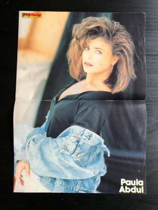 Paula Abdul American Idol 40 Great Rare Clippings/poster