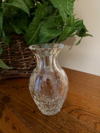Rogaska Gallia Crystal Flower Vase 5 7/8 "