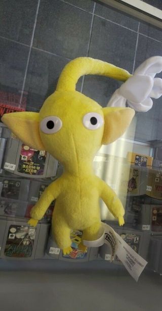 World Of Nintendo Yellow Pikmin Plush Rare