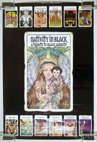 Nativity In Black A Tribute To Black Sabbath 1994 Promo Poster Type O Negative