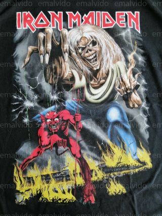 Iron Maiden Official Number Of The Beast Purgatory Tour Shirt 2019 Xl Legacy