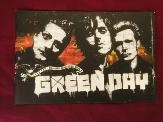 Green Day 21st Century Breakdown Tour Concert Program Book 2009