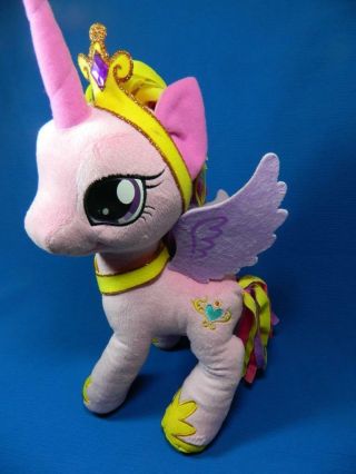 Hasbro My Little Pony Princess Cadence Pink Unicorn Pegasus 17 " Plush Toy