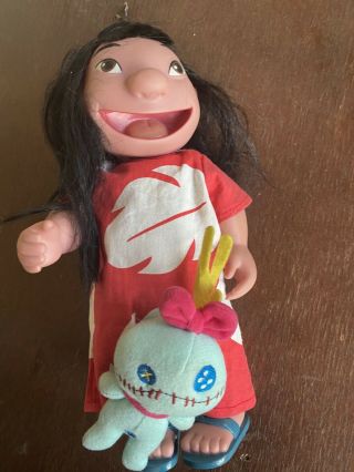 Disney Store Lilo 12” Doll From Lilo & Stitch Authentic