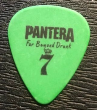 Pantera 4 / Dimebag Tour Guitar Pick