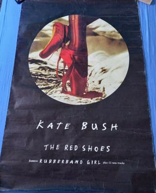 Kate Bush - The Red Shoes - Huge 1993 Poster (60 " X 40 ") - Rare