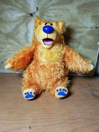 Vintage Mattel Bear In The Big Blue House Sniffing Talking Plush 15” 1999 Rare