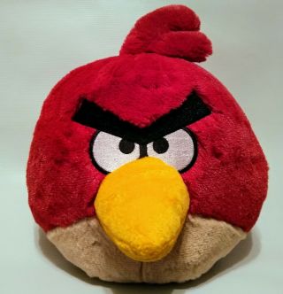 Angry Birds Red Big Brother Terence 8 " Rovio Plush No Sound Commonwealth 2010
