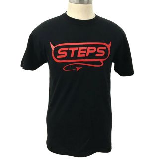 Steps “the Ultimate Tour 2012” Rare Music Concert Black T - Shirt Top Size Medium