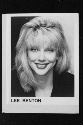 Lee Benton - 8x10 Headshot Photo W/ Resume - Silk Stalkings