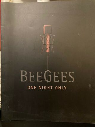 Bee Gees One Night Only Tour Programme 1998