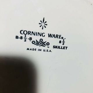Vintage Corning Ware Merry Mushroom Sears and Roebuck 8.  5 