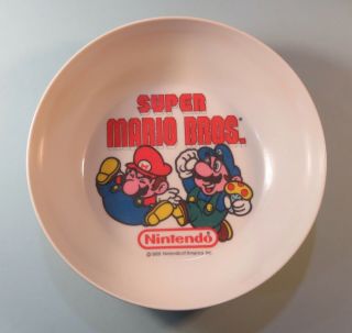 1989 Nintendo Of America Inc Mario Bros.  Bowl Peter Pan Inc.  Nes Era Rare