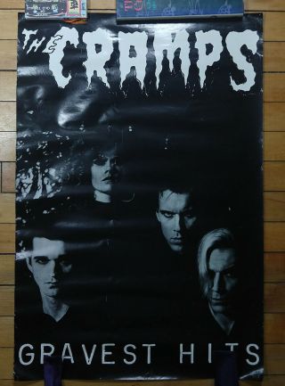 The Cramps Gravest Hits Music Promo Poster For Record Release 1979