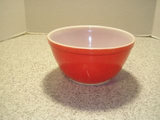 Vintage Pyrex Red Primary Colors 1 1/2 Qt Mixing/nesting Bowl 402 Usa