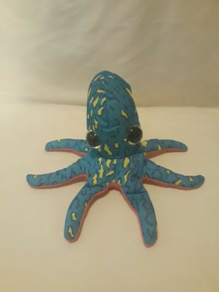PBS Kids Kratts Creatures Octopus Beanbag Plush Zoboomafoo Sense - Sational VHS 2
