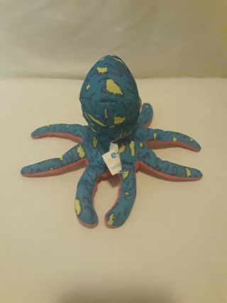 PBS Kids Kratts Creatures Octopus Beanbag Plush Zoboomafoo Sense - Sational VHS 3