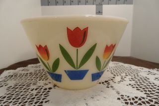 Vintage Fire - King Tulip Bowl 6 1/2 Inch