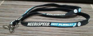 Authentic Need For Speed Hot Pursuit 2 Game Launch Promo Lanyard - Ea