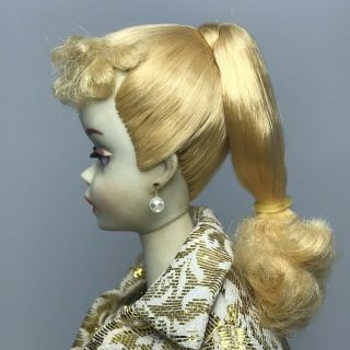 Vintage Barbie Ponytail 3 Blond in TM Evening Splendor 4